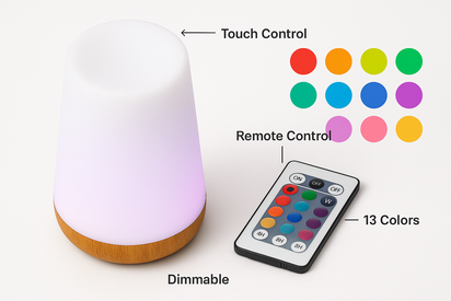 13 Color Changing Night Light