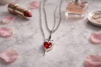 Eternal Bond™ Heart & Sword Necklace