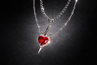 Eternal Bond™ Heart & Sword Necklace