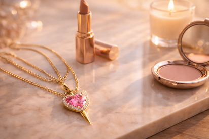 Eternal Bond™ Heart & Sword Necklace