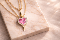 Eternal Bond™ Heart & Sword Necklace