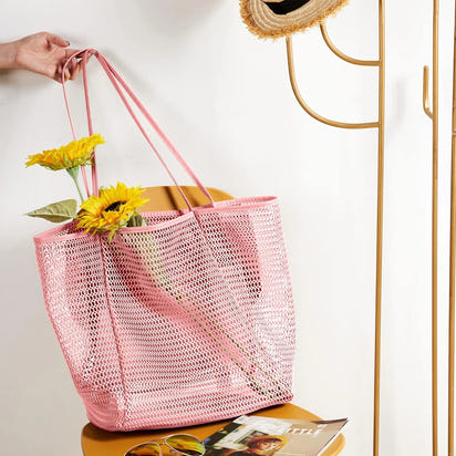 MESH BEACH TOTE BAG